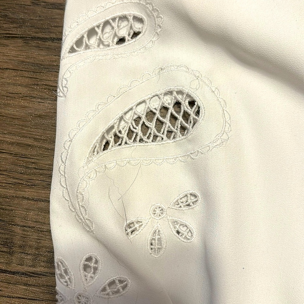 Boho Lace Accent Blouse
